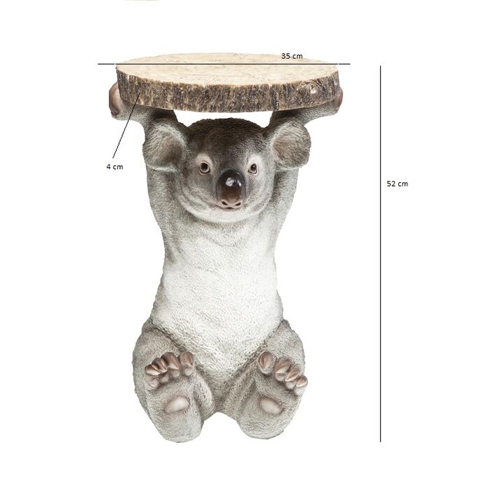 Table d'appoint Animal Koala Ø33cm