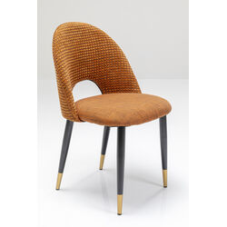 Chaise Hudson orange