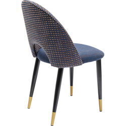 Chaise Hudson bleu