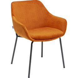 Chair with Armrest Avignon Orange