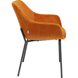 Chair with Armrest Avignon Orange