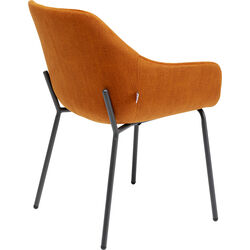 Chair with Armrest Avignon Orange