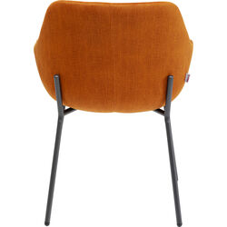 Chair with Armrest Avignon Orange