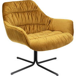 Swivel Armchair Bristol Yellow