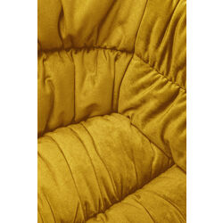 Chaise pivotante Colmar jaune