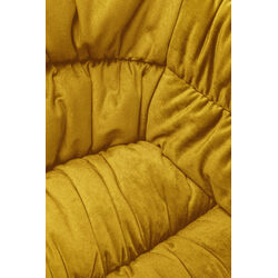 Chaise pivotante Colmar jaune