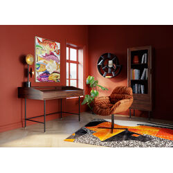 Chaise pivotante Colmar rouge