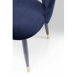 Chair Iris Velvet Blue (2/Set)