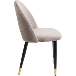 Chair Iris Velvet Taupe (2/Set)