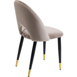 Chair Iris Velvet Taupe (2/Set)