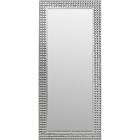 Miroir mural Crystals argenté 80x180cm