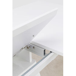 Extension Table Benvenuto White 200(50)x110cm