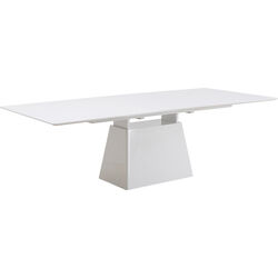 Mesa ext. Benvenuto blanco 200(50)x110cm