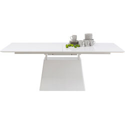 Mesa ext. Benvenuto blanco 200(50)x110cm