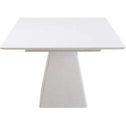 Mesa ext. Benvenuto blanco 200(50)x110cm