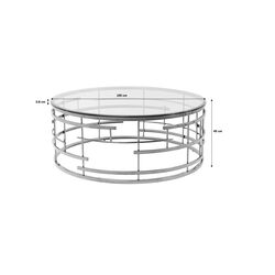 Table basse Jupiter doré Ø100cm