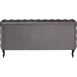 Bed Desire Velvet Silver Grey 160x200 cm