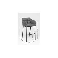 Tabouret de bar Thinktank Quattro