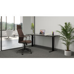 80724 - Office Chair Labora High Brown