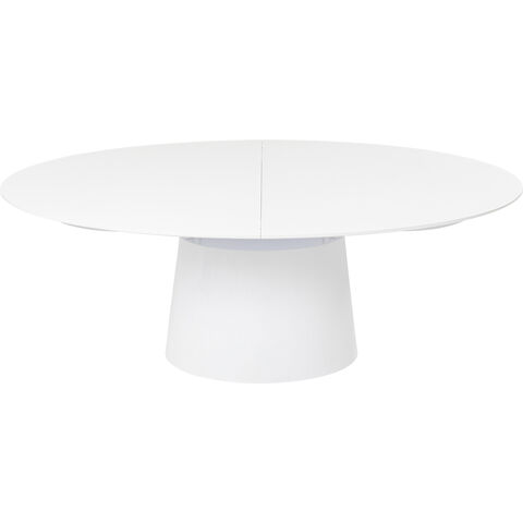 Mesa ext. Benvenuto blanco 200 (50)x110cm