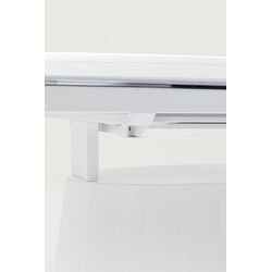 Extension Table Benvenuto White 200(50)x110cm