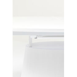 Mesa ext. Benvenuto blanco 200 (50)x110cm