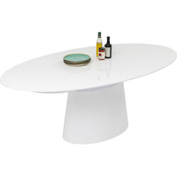 Extension Table Benvenuto White 200(50)x110cm