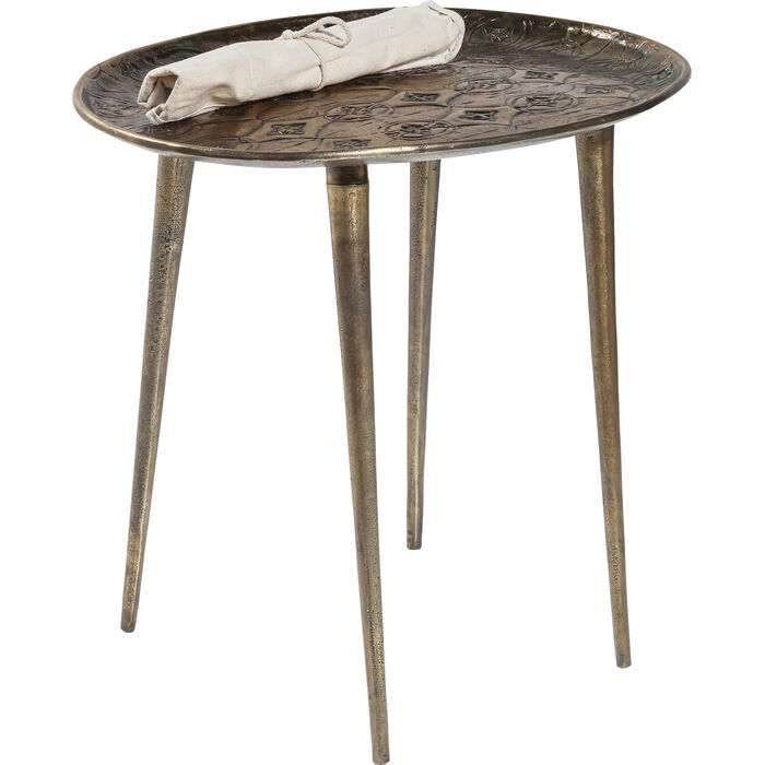 Beistelltisch troja oval kare design Beistelltisch oval
