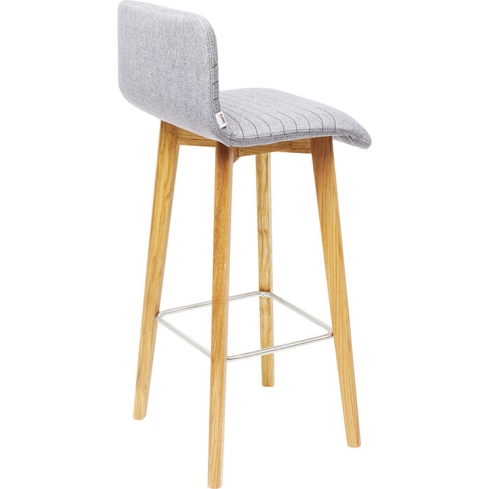 Bar Stool LARA Grey - KARE Design