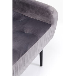 Banquette Lofty gris-noir