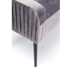 Banquette Lofty gris-noir