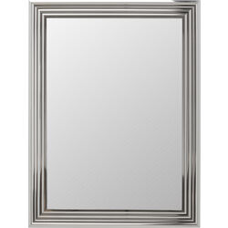 Miroir mural Frame Eve argenté 74x99cm