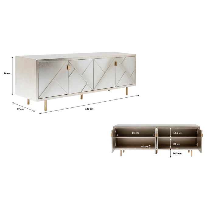 Sideboard Venice Triangle 180x64cm