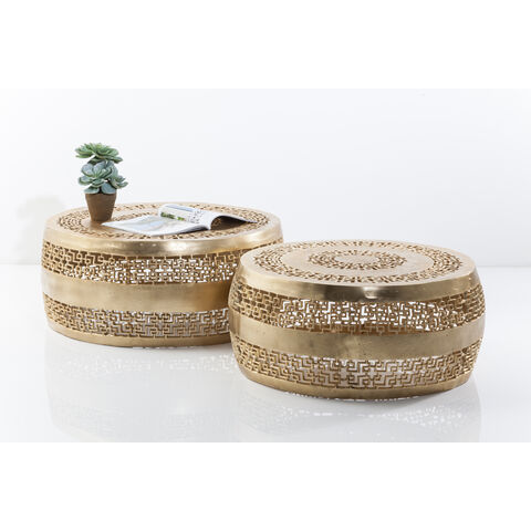Coffee Table Cleopatra Ornament Gold (2/Set)
