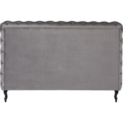 Bed Desire High Silver Grey 180x200 cm