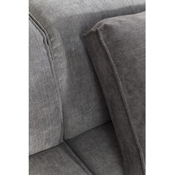 Ecksofa Infinity Ottomane Grau Links