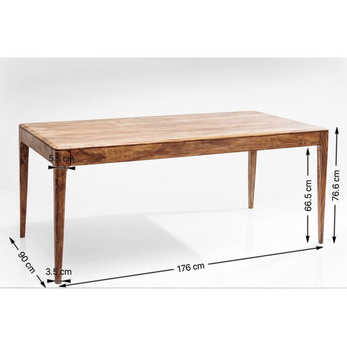 Table Brooklyn nature 175x90cm