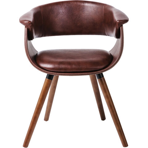 Chair with Armrest Monaco Nougat