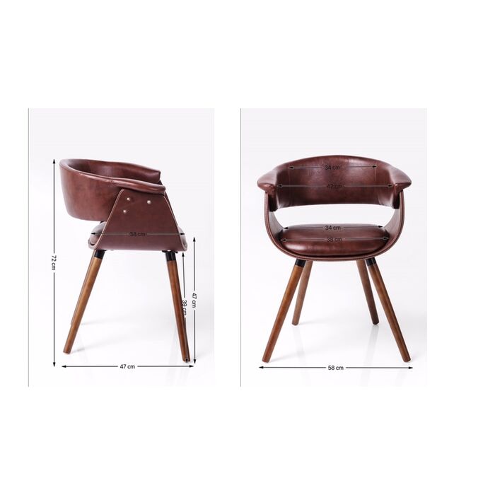 Chaise a. acc. Monaco nougat