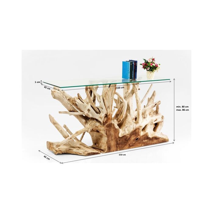 Konsole Roots 150x45cm