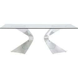 Table Gloria chrome 100x200cm