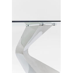 Table Gloria chrome 200x100cm