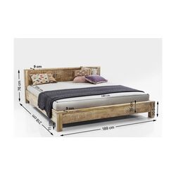 Holzbett Puro 180x200cm