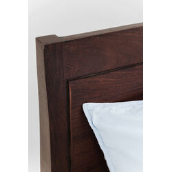 Letto in legno Brooklyn noce 180x200cm