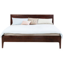 Letto in legno Brooklyn noce 180x200cm