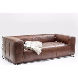 Sofa Cubetto 3-Sitzer 220cm