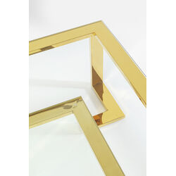 Coffee Table Gold Rush 120x120cm