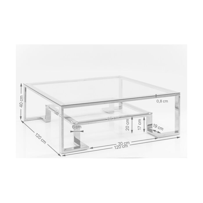 Couchtisch Gold Rush 120x120cm