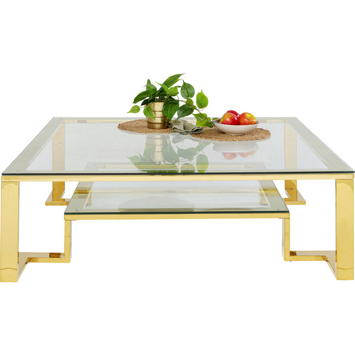 Coffee Table Gold Rush 120x120cm