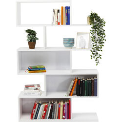 Brooklyn White Shelf Zick Zack 150x100cm